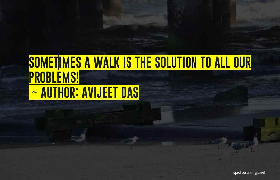 Problems Solution Quotes By Avijeet Das