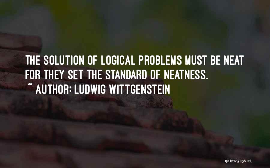 Problems Solution Quotes By Ludwig Wittgenstein