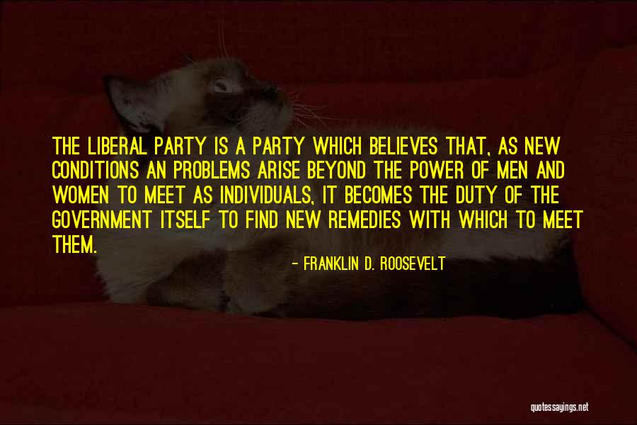 Problems With Men Quotes By Franklin D. Roosevelt Problems With Men Quotes By Franklin D. Roosevelt