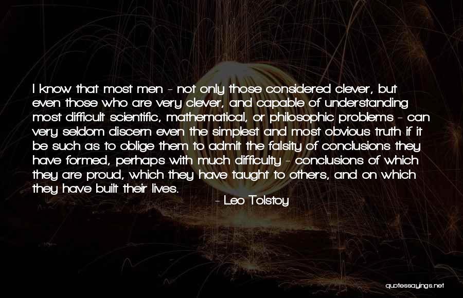 Problems With Men Quotes By Leo Tolstoy Problems With Men Quotes By Leo Tolstoy