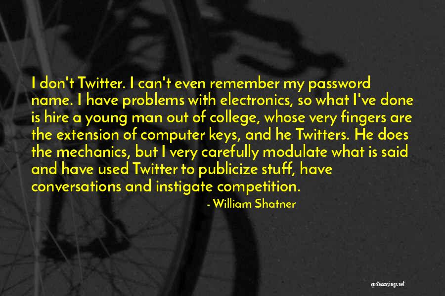 Problems With Men Quotes By William Shatner Problems With Men Quotes By William Shatner