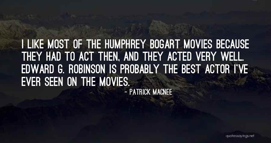 Probosz Maria Quotes By Patrick Macnee Probosz Maria Quotes By Patrick Macnee