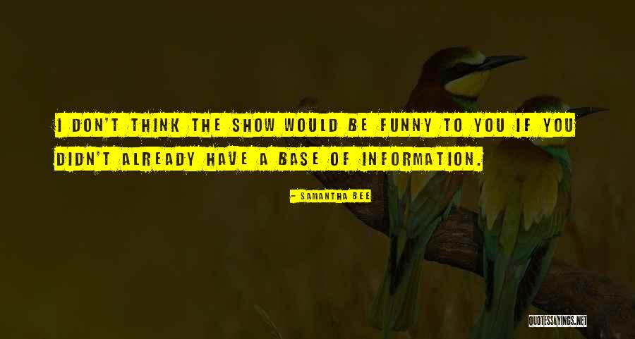 Probosz Maria Quotes By Samantha Bee Probosz Maria Quotes By Samantha Bee