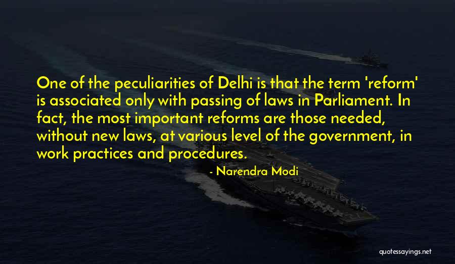 Procedures At Work Quotes By Narendra Modi Procedures At Work Quotes By Narendra Modi