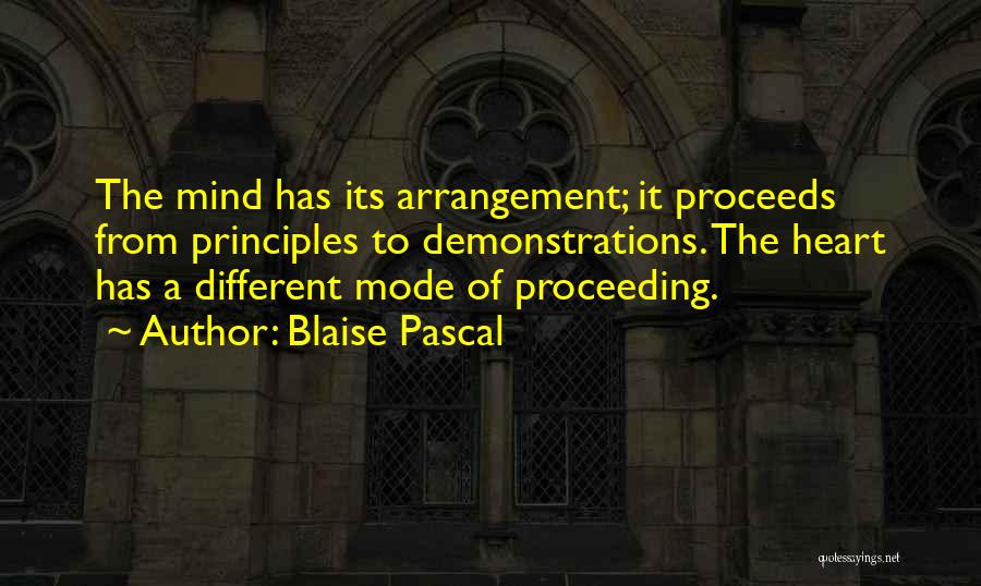 Proceeding Quotes By Blaise Pascal