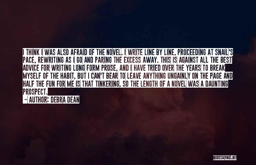 Proceeding Quotes By Debra Dean
