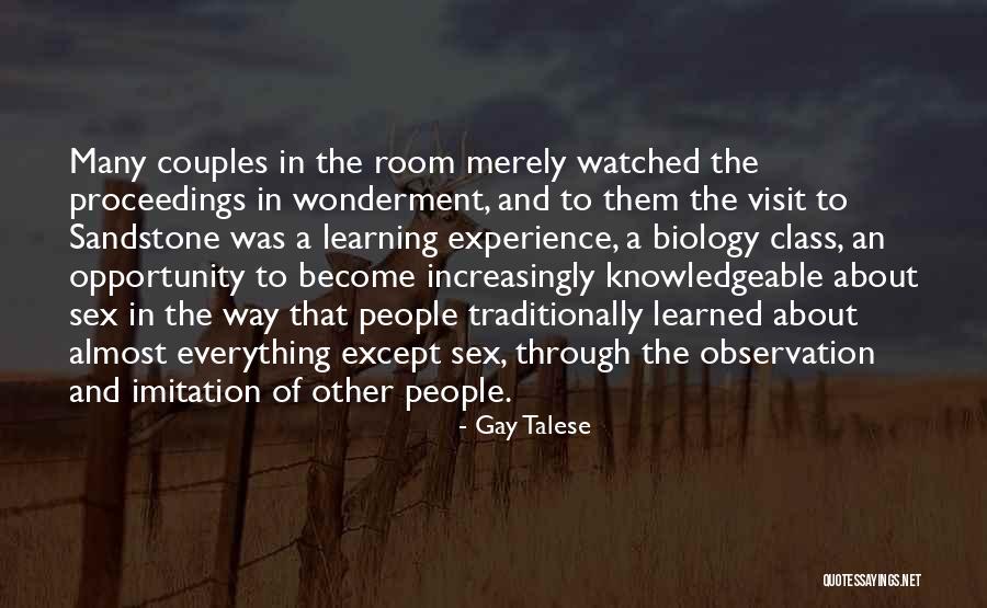 Proceedings Of A Learned Quotes By Gay Talese Proceedings Of A Learned Quotes By Gay Talese