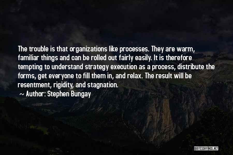 Process And Result Quotes By Stephen Bungay