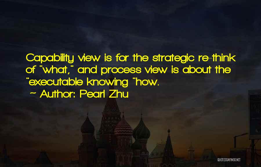Process Capability Quotes By Pearl Zhu