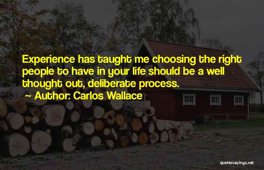 Process Improvement Quotes By Carlos Wallace