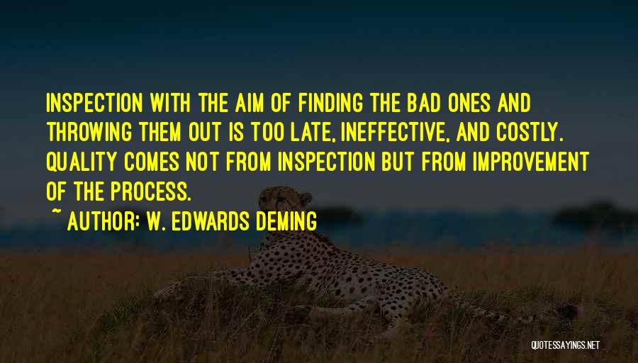 Process Improvement Quotes By W. Edwards Deming
