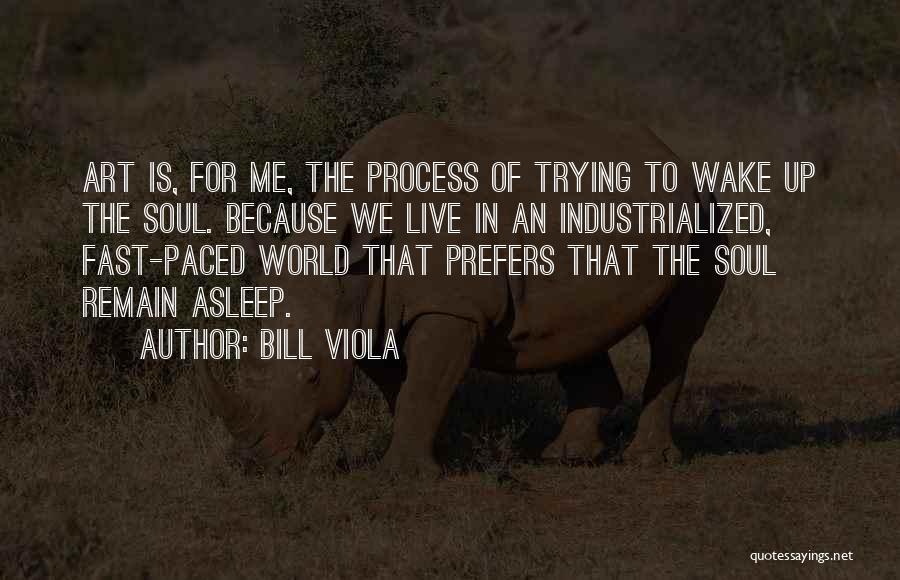 Process Of Art Quotes By Bill Viola