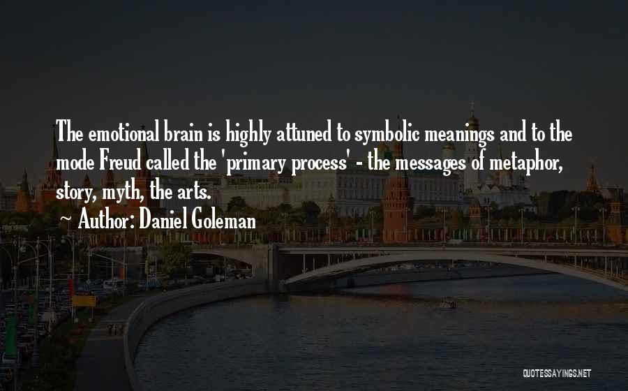 Process Of Art Quotes By Daniel Goleman