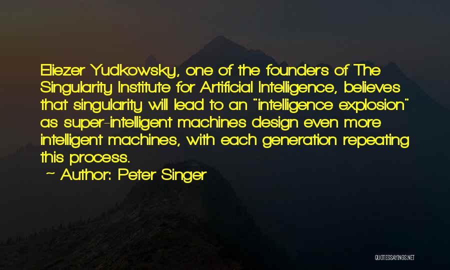 Process Of Design Quotes By Peter Singer