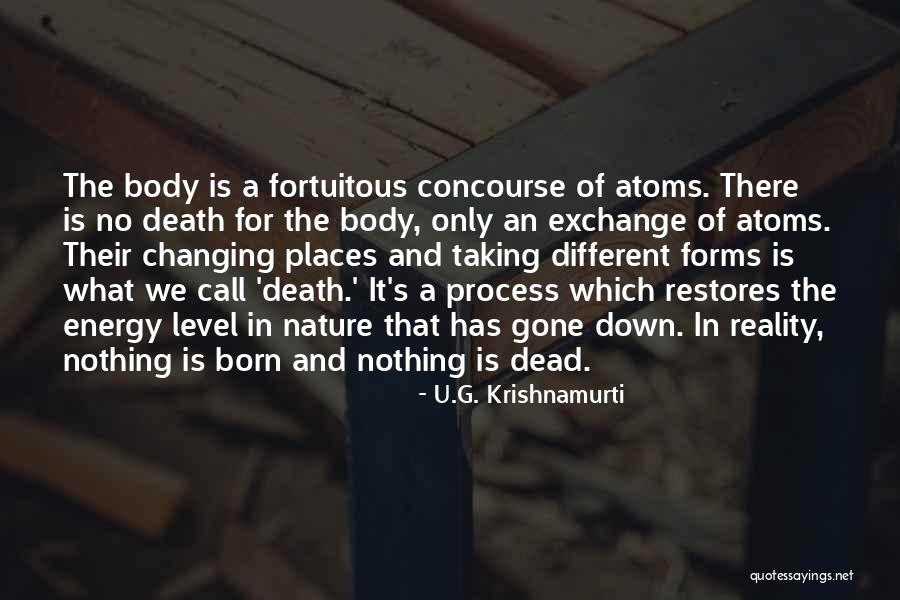 Process Which Atoms Quotes By U.G. Krishnamurti Process Which Atoms Quotes By U.G. Krishnamurti