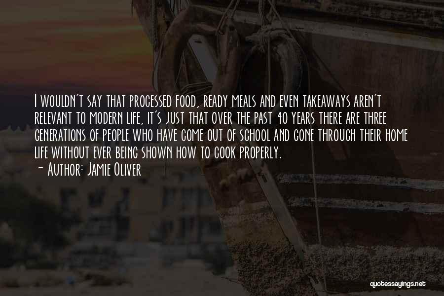 Processed Food Quotes By Jamie Oliver