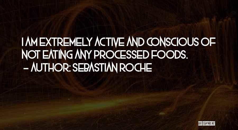 Processed Food Quotes By Sebastian Roche