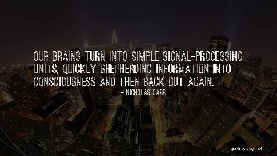 Processing Information Quotes By Nicholas Carr Processing Information Quotes By Nicholas Carr