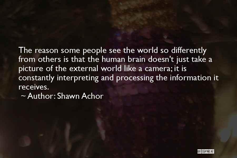 Processing Information Quotes By Shawn Achor
