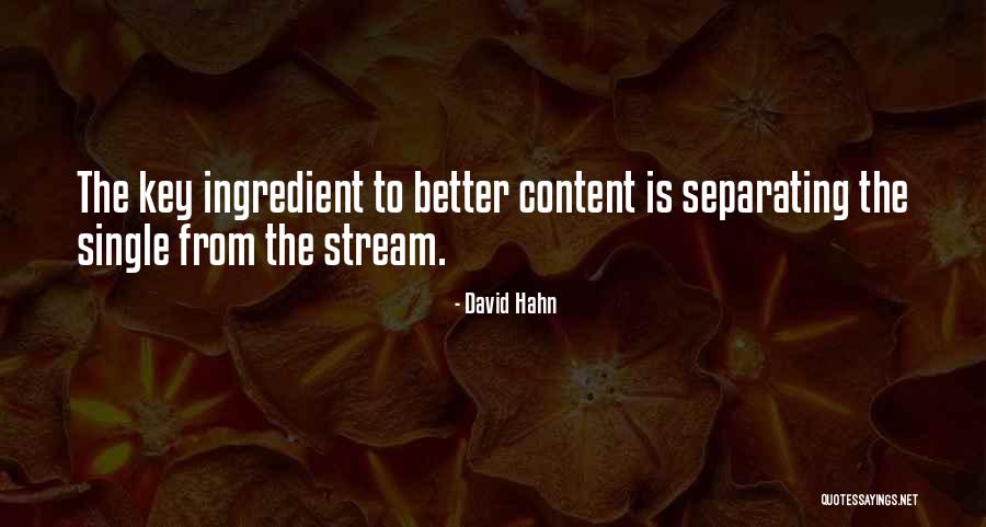 Proclamar Significado Quotes By David Hahn