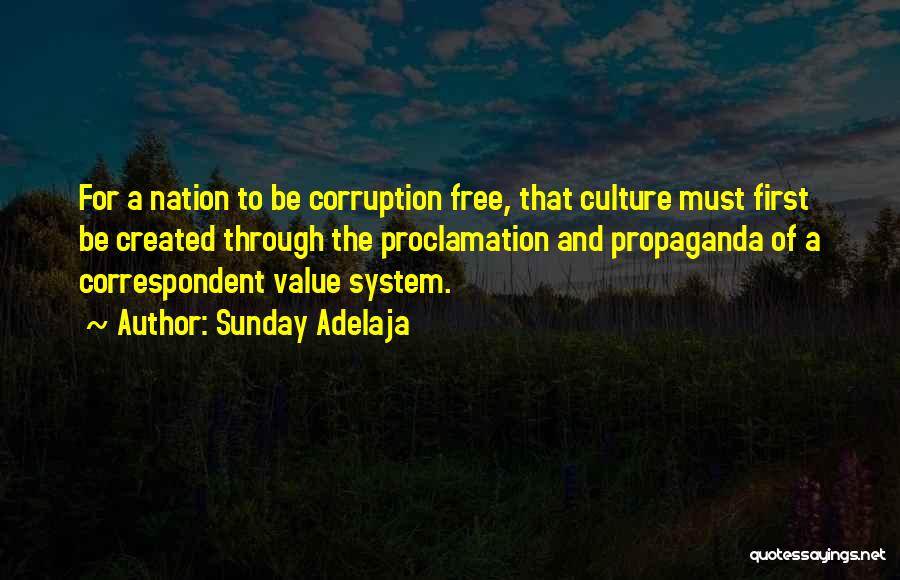 Proclamation Quotes By Sunday Adelaja