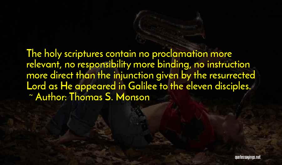 Proclamation Quotes By Thomas S. Monson