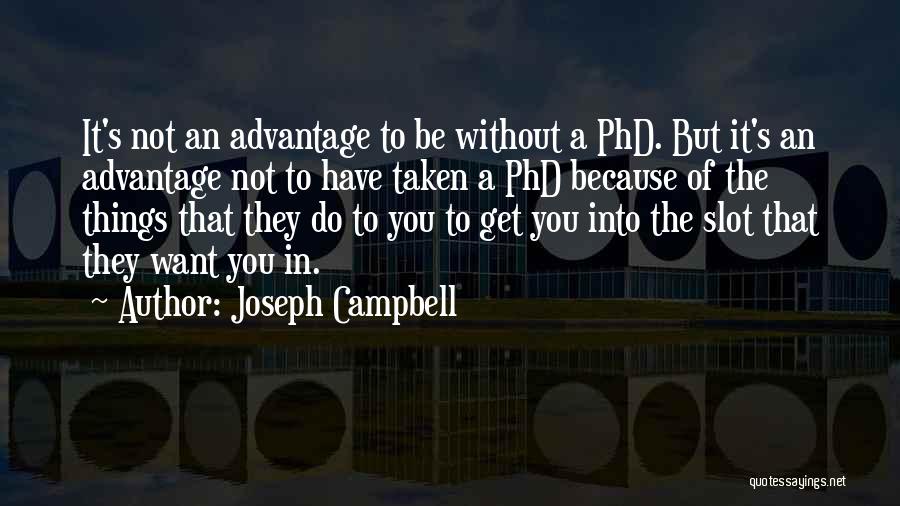 Procreated Mean Quotes By Joseph Campbell