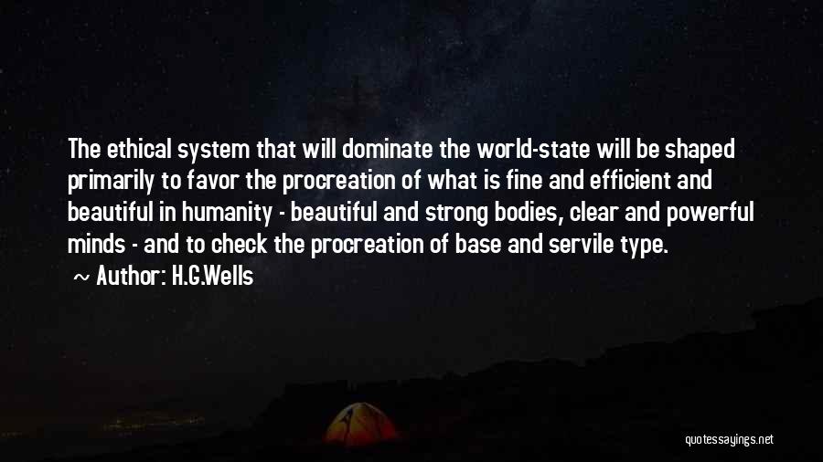 Procreation Quotes By H.G.Wells