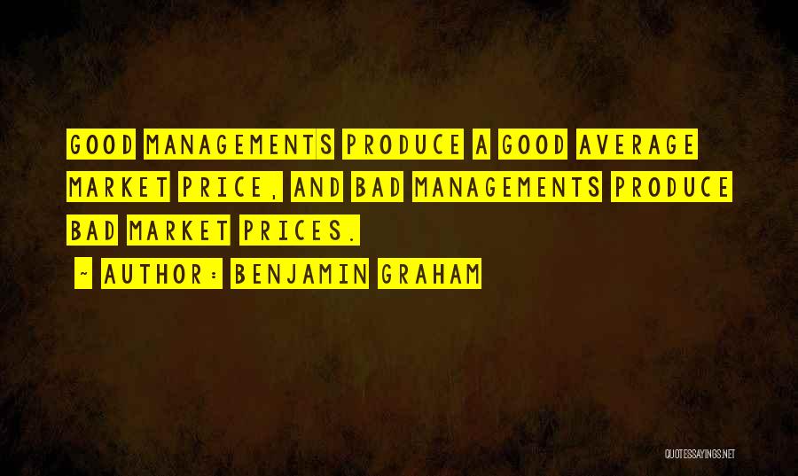Produce Market Quotes By Benjamin Graham