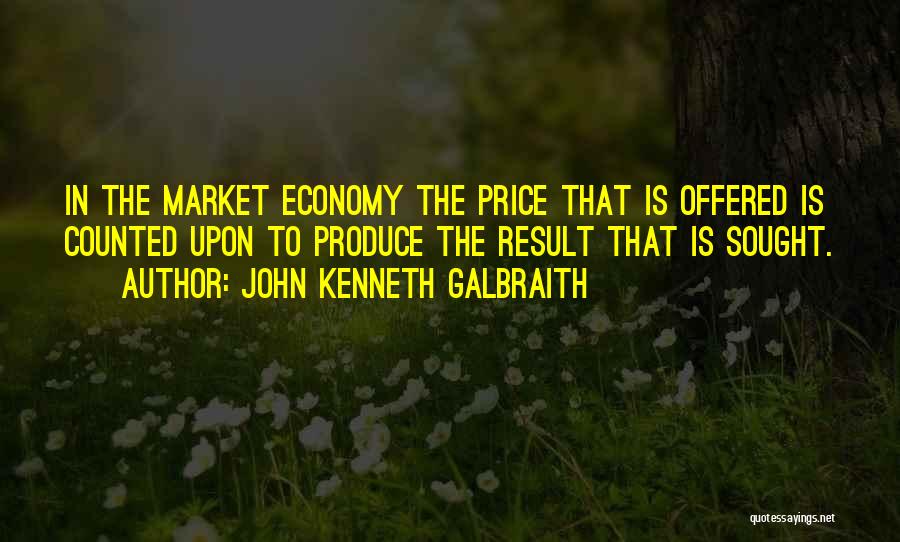 Produce Market Quotes By John Kenneth Galbraith