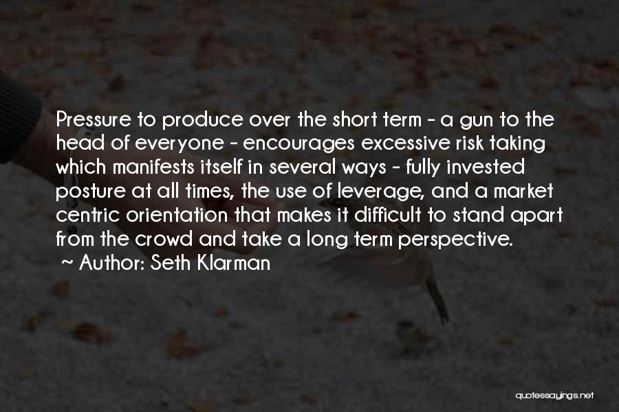 Produce Market Quotes By Seth Klarman