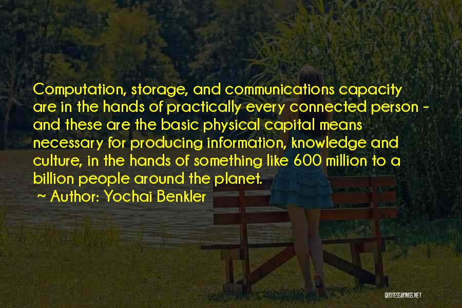 Producing Knowledge Quotes By Yochai Benkler