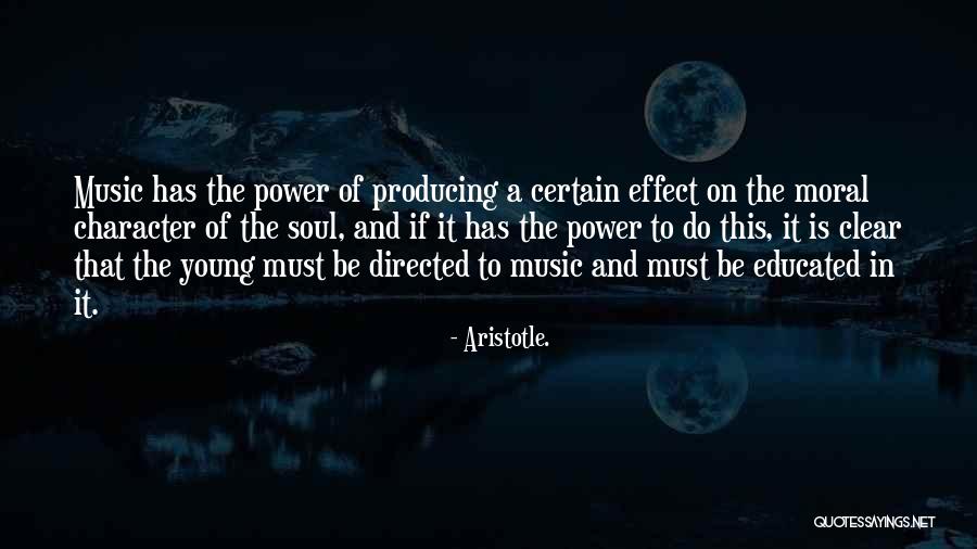 Producing Music Quotes By Aristotle.