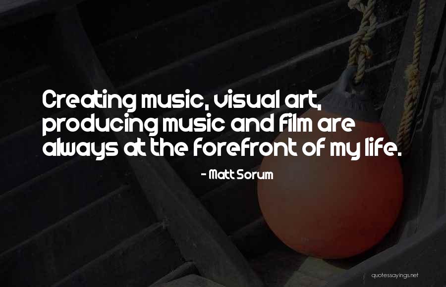 Producing Music Quotes By Matt Sorum