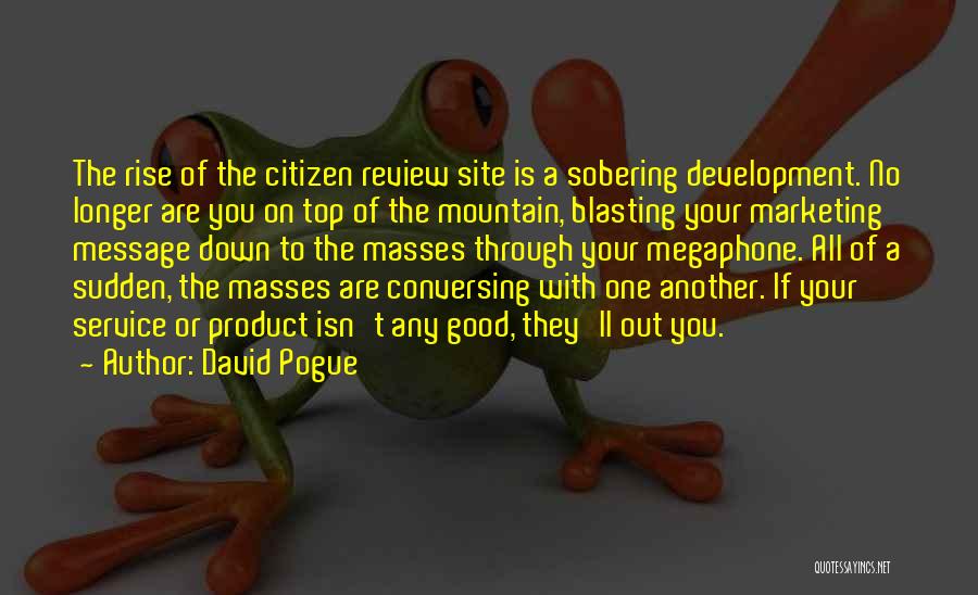 Product Development Quotes By David Pogue