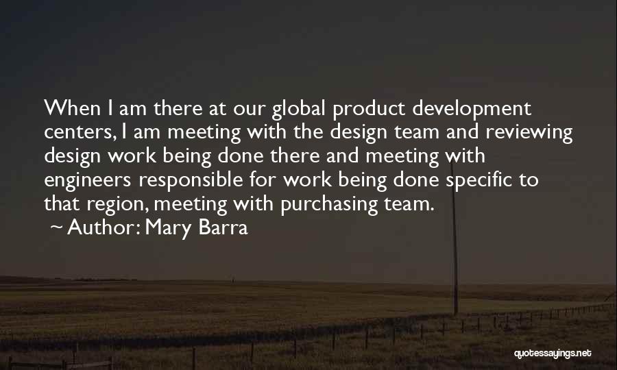 Product Development Quotes By Mary Barra