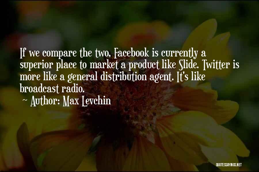 Product Distribution Quotes By Max Levchin