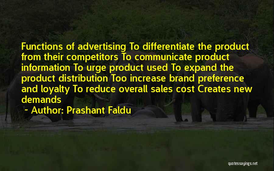 Product Distribution Quotes By Prashant Faldu