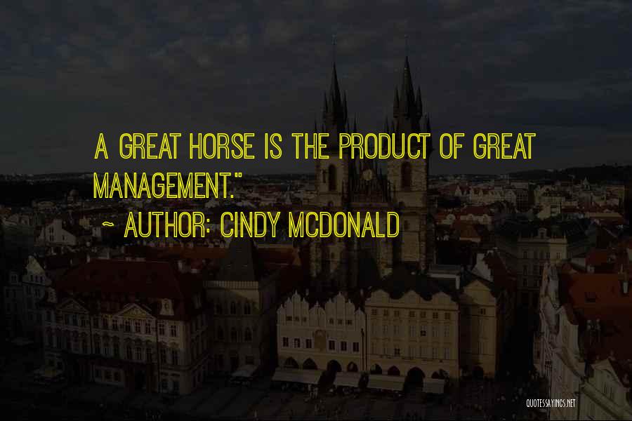 Product Management Quotes By Cindy McDonald