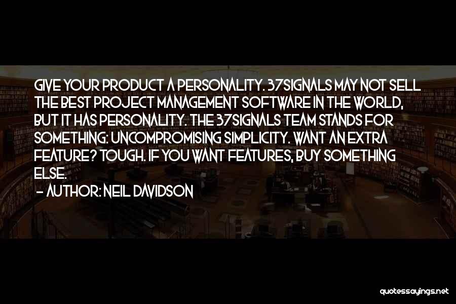 Product Management Quotes By Neil Davidson