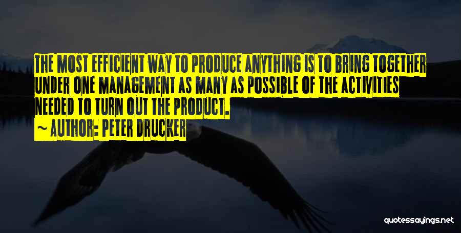 Product Management Quotes By Peter Drucker