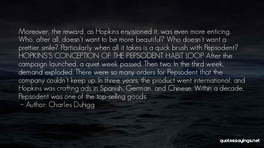 Product Selling Quotes By Charles Duhigg