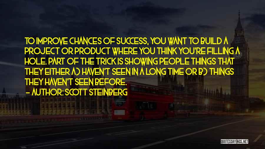 Product Success Quotes By Scott Steinberg