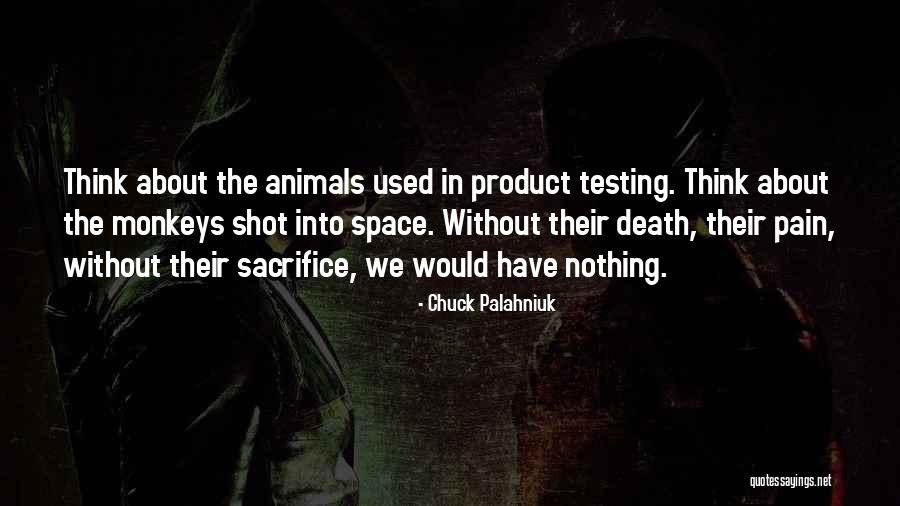 Product Testing Quotes By Chuck Palahniuk