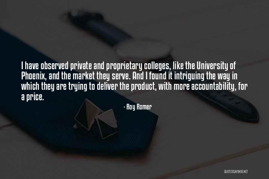 Product To Market Quotes By Roy Romer Product To Market Quotes By Roy Romer