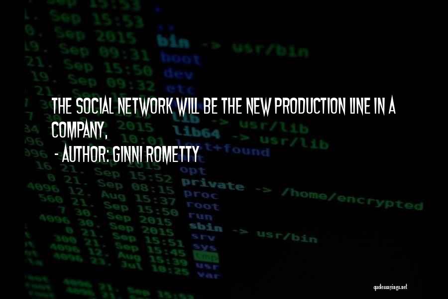 Production Line Quotes By Ginni Rometty