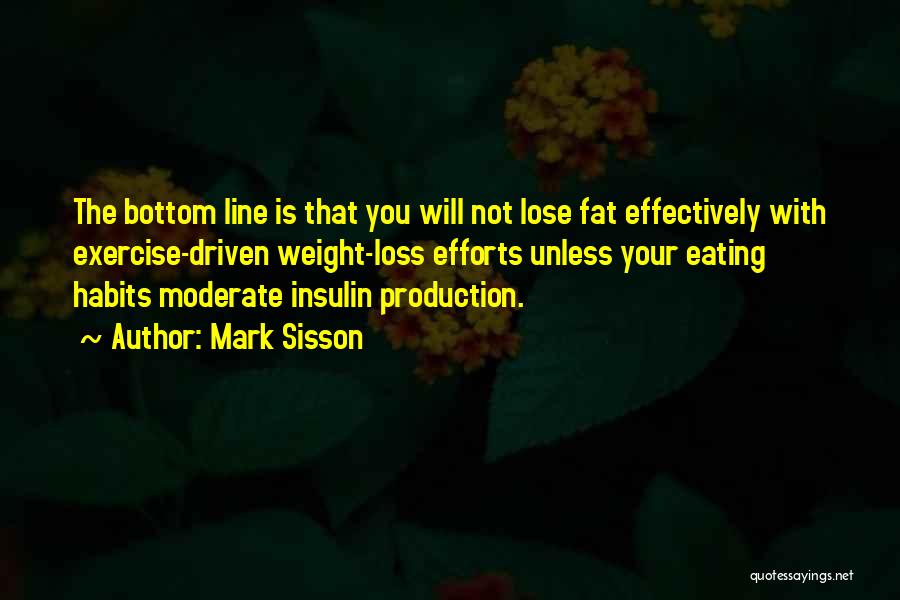 Production Line Quotes By Mark Sisson