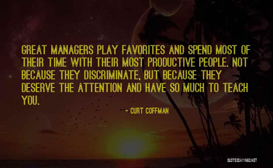 Productive Employee Quotes By Curt Coffman Productive Employee Quotes By Curt Coffman