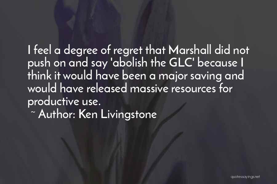 Productive Quotes By Ken Livingstone