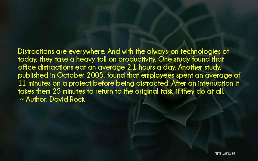 Productivity Quotes By David Rock